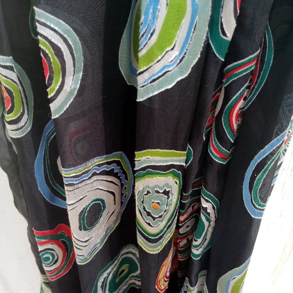 Basil & Maude Anthropologie Sun Dress Women's Size XS - Picture 7 of 15